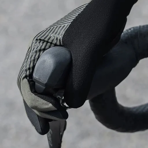 Rockbros 16110006003 ütéselnyelő kerékpáros kesztyű méret L - zöld és fekete - 7