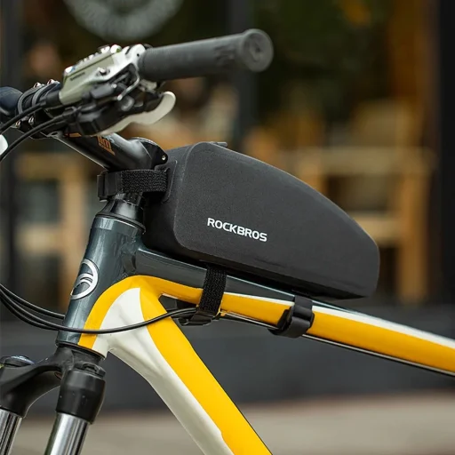 Rockbros AS-019 kerékpárváz táska vízálló 1.5 l - fekete - 12