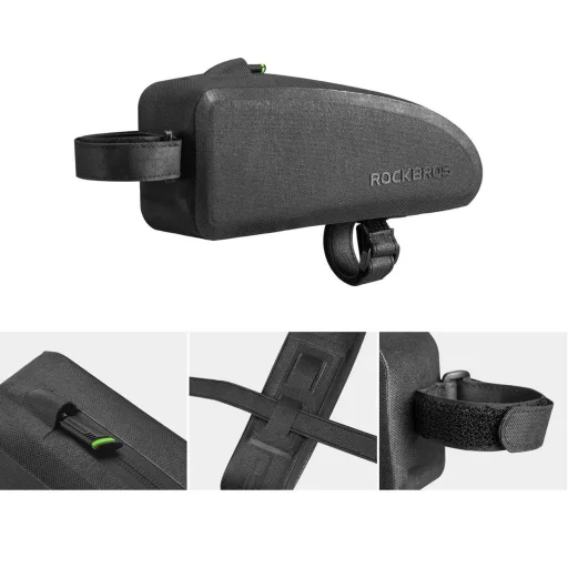 Rockbros AS-019 kerékpárváz táska vízálló 1.5 l - fekete - 3