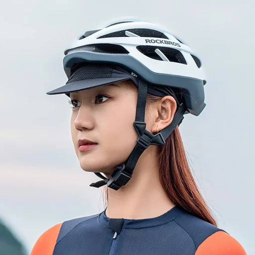 Rockbros 18230005001 biciklis sapka siltettel - fekete - 13