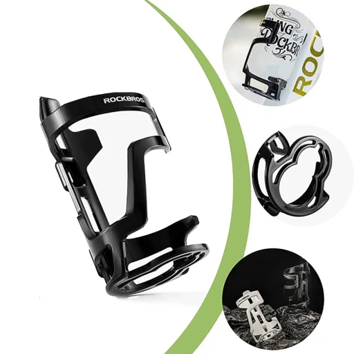 Rockbros 31210012001 biciklis kulacstartó - fekete - 2