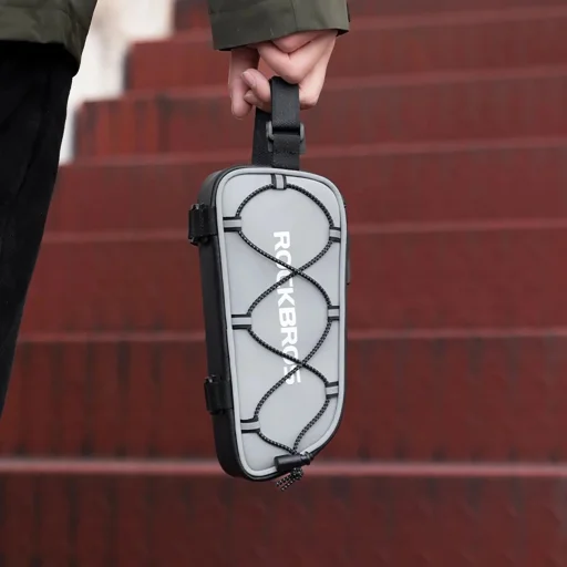 Rockbros 3012010901 bicikliváztáska 0.9 l - ezüst - 5