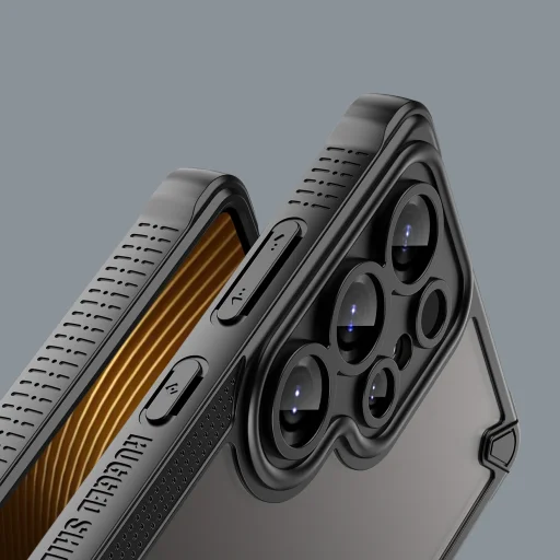 Defender Matt tok Samsung Galaxy S25 Ultra fekete - 7