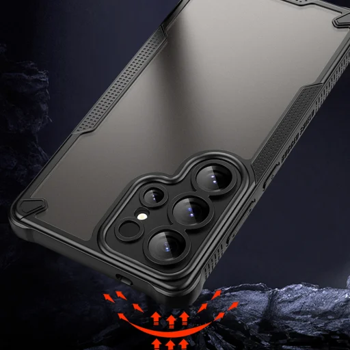 Defender Matt tok Samsung Galaxy S25 Ultra fekete - 6