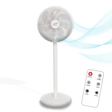 Stojanový ventilátor WT114 55W 14" digitálny displej, diaľkové ovládanie, biely