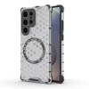  Techsuit - HoneyComb Shield MagSafe - Samsung Galaxy S25 Ultra - Fehér tok