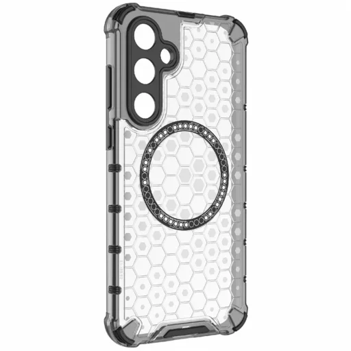  Techsuit - HoneyComb Shield MagSafe - Samsung Galaxy A55 5G - Fehér tok - 3