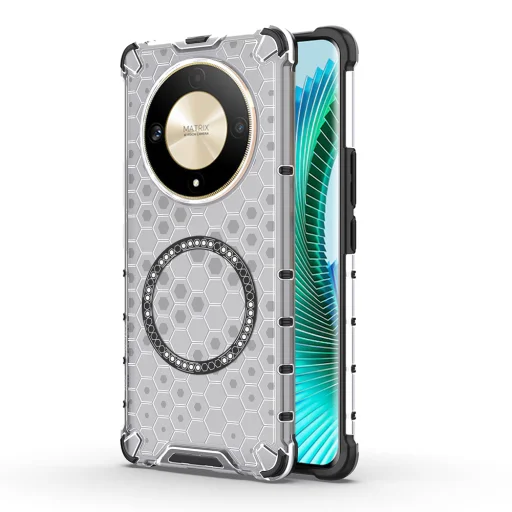  Techsuit - Méhsejt Pajzs MagSafe - Honor Magic6 Lite - Fehér tok - 1