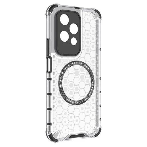  Techsuit - HoneyComb Pajzs MagSafe - Honor 200 Lite - Fehér tok - 5