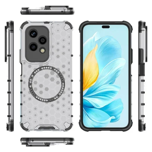  Techsuit - HoneyComb Pajzs MagSafe - Honor 200 Lite - Fehér tok - 11