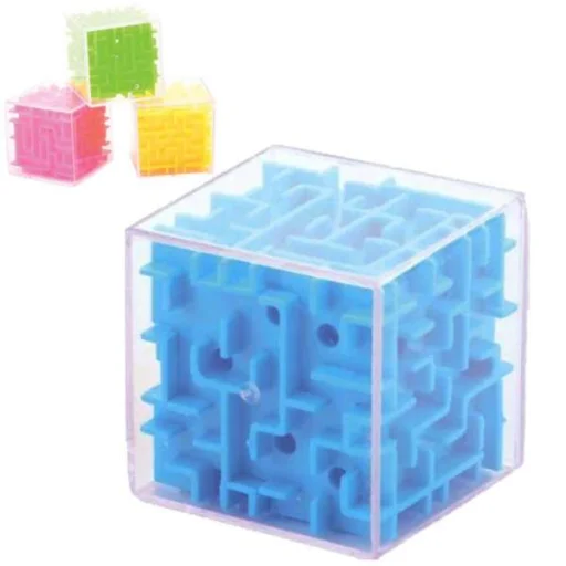 Magic Cube labirintus kocka, gyerekjáték kék - 1