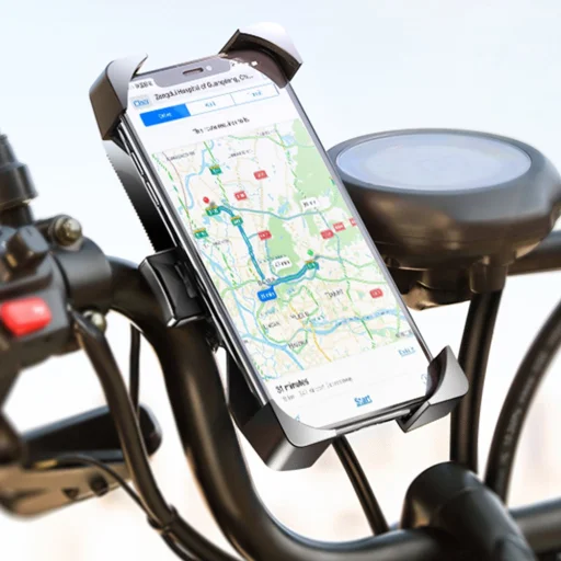 Wozinsky Univerzális biciklis/ motoros telefontartó fekete (WBHBK2) - 9