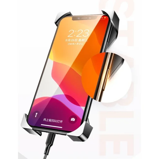 Wozinsky Univerzális biciklis/ motoros telefontartó fekete (WBHBK2) - 13