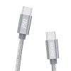 Dudao L5ProC 45W PD 5A QC USB Type-C kábel 1m szürke thumbnail