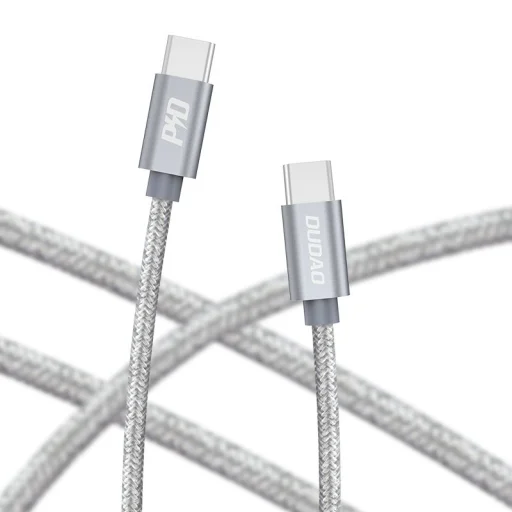 Dudao L5ProC 45W PD 5A QC USB Type-C kábel 1m szürke - 3
