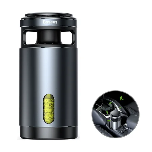 Baseus Mikromolekuláris formaldelhid légtisztító - aroma patron nélkül 100ml fekete (ACJHQ-01) - 1