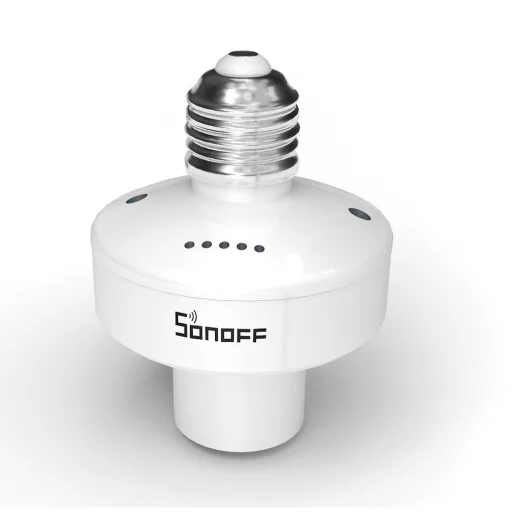 Sonoff Slampher R2 okos smart villanykörte aljzat Wi-Fi RF 433 MHz fehér (IM190528001) - 1