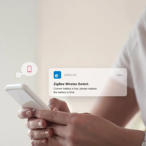 Sonoff SNZB-01 ZigBee (akkumulátorral) vezeték nélküli okos kapcsoló fehér (SNZB-01) - 13