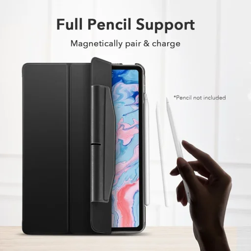 ESR Ascend Trifold iPad Air 4 2020 / 5 2022 Jelly fekete - 7