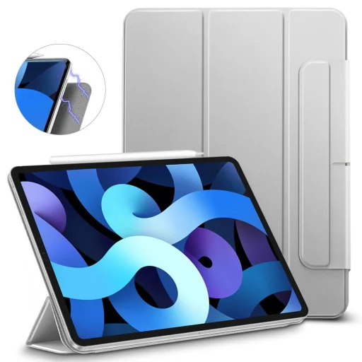 iPad Air 4 2020 / 5 2022 ESR Rebound Magnetic tok ezüst - 1