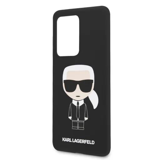 Karl Lagerfeld KLHCS69SLFKBK Full Body szilikon tok Samsung S20 Ultra fekete - 4