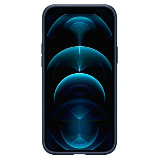 iPhone 12/ 12 Pro Spigen Liquid Air tok sötétkék (ACS02250) - 2