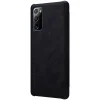 Nillkin Qin bőr fliptok Samsung S20 FE fekete thumbnail