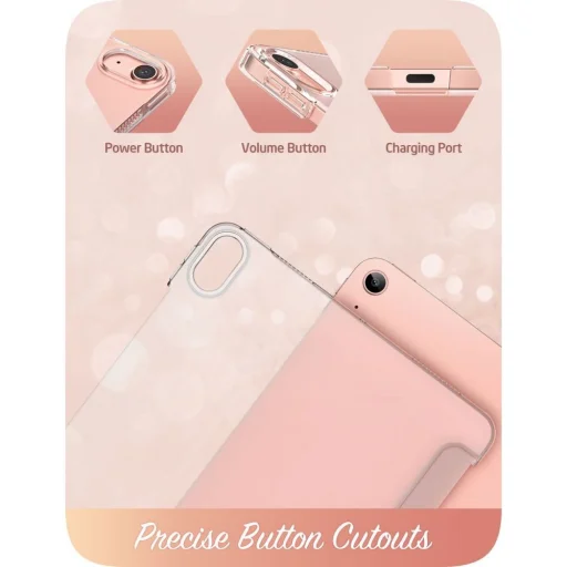 Supcase Cosmo Lite iPad Air 4 2020 / 5 2022 tok márvány mintás - 4