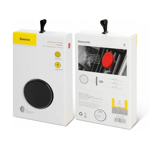 Baseus Autó illatósító szellőzőre fekete (SUXUN-BY01) - 2