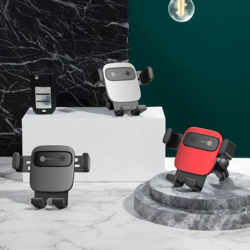 Baseus Cube Gravity szellőzőre erősíthető autós telefontartó fekete (SUYL-FK01) - 23