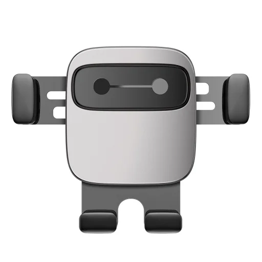 Baseus Cube Gravity szellőzőre erősíthető autós telefontartó ezüst (SUYL-FK0S) - 8