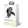 Baseus Future Gravity autós telefontartó kör alakú szellőzőhöz fekete színben (SUYL-BWL01) thumbnail