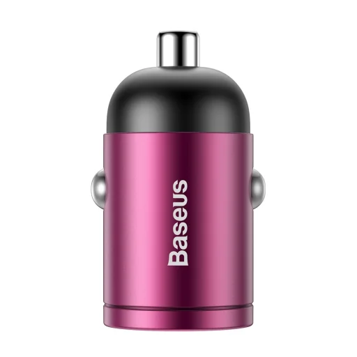 Baseus Tiny Star Mini PPS szivargyújtós töltő Type-C 30W pink (VCHX-B04) - 1