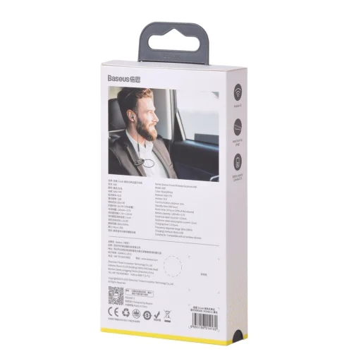 Baseus Encok A06 Bluetooth 5.0 vezeték nélküli headset fekete (NGA06-01) - 6