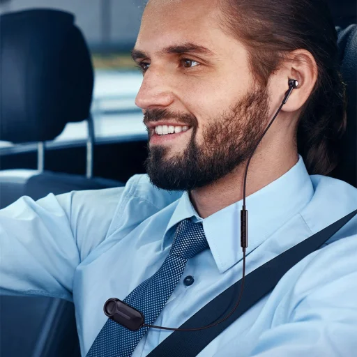 Baseus Encok A06 Bluetooth 5.0 vezeték nélküli headset fekete (NGA06-01) - 9