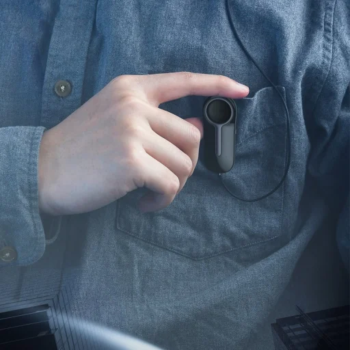 Baseus Encok A06 Bluetooth 5.0 vezeték nélküli headset fekete (NGA06-01) - 10