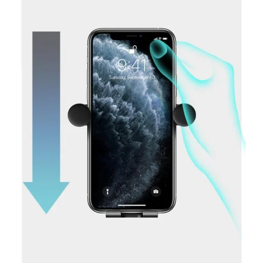 Wozinsky Gravity autós tartó szellőzőbe vízszintes és függőleges használathoz (WCH-04) - 11