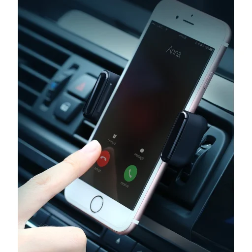 Ugreen Szellőzőre erősíthető autós telefontartó fekete (30798) - 3