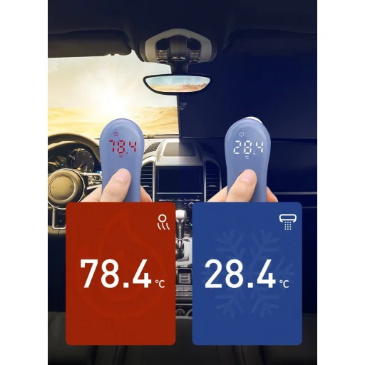 Baseus szélvédő árnyékoló 65x140cm ezüst (CRZYD-B0S) - 14