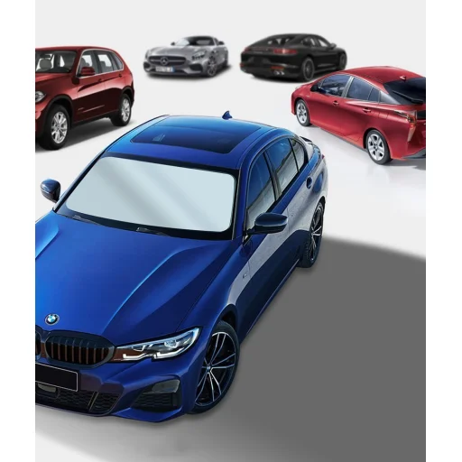 Baseus szélvédő árnyékoló 65x140cm ezüst (CRZYD-B0S) - 21