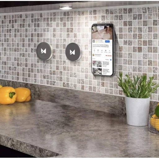 Wozinsky Mágneses autós telefontartó műszerfalra fekete (WMH-02) - 3