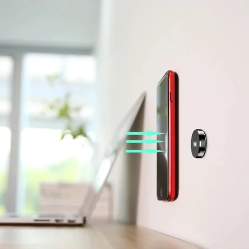 Wozinsky Mágneses autós telefontartó műszerfalra fekete (WMH-02) - 14