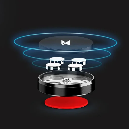 Wozinsky Mágneses autós telefontartó műszerfalra fekete (WMH-02) - 19