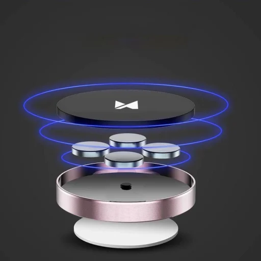 Wozinsky Mágneses autós telefontartó műszerfalra fekete (WMH-02) - 21