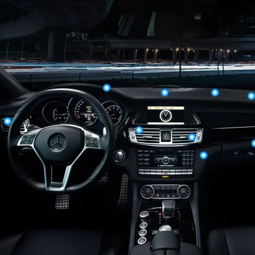 Wozinsky Mágneses műszerfalra helyezhető autós telefontartó fekete (WMH-05) - 3