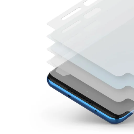 Ringke Dual Easy 2x kijelzővédő PET fólia Xiaomi Poco X3 NFC (DWXI0003) - 4