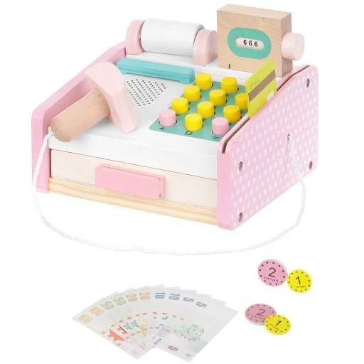 Fa játék pénztárgép gyerekjáték - 1