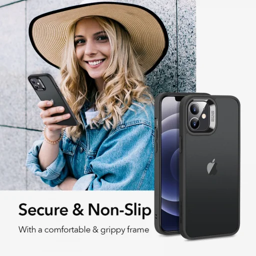 ESR Classic Hybrid tok iPhone 12 Mini Jelly Black - 7