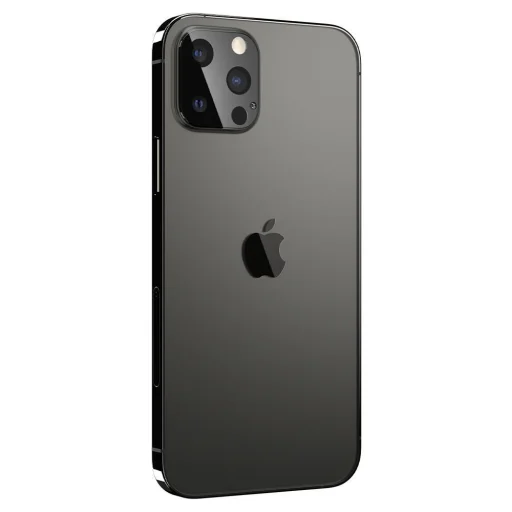 Spigen Optik.TR 2x kameralencsevédő 9H üveg iPhone 12 Pro fekete (AGL01807) - 2