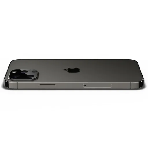 Spigen Optik.TR 2x kameralencsevédő 9H üveg iPhone 12 Pro fekete (AGL01807) - 4